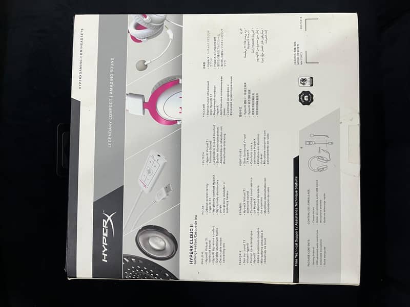 Hyper X cloud 2  white edition 1