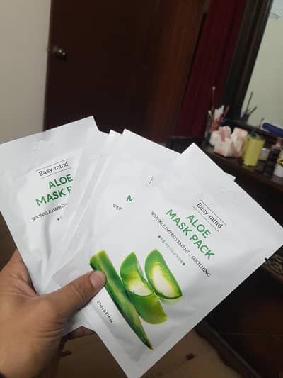 VITAMIN,COLLAGEN, ALOE MASK PACK