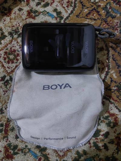 Boya mic link 3 in 1 new 1 time used