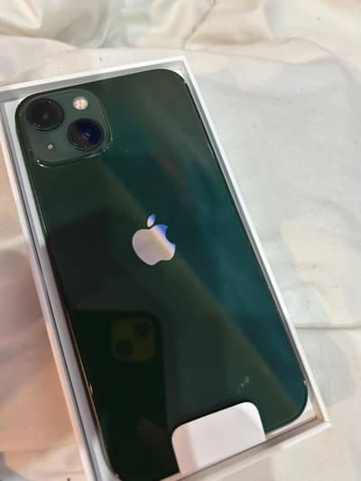 Iphone 13 with box 4 month sim working (non pta)