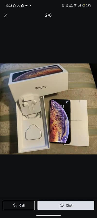 I phone xs max official pta approved delivery all Pakistan
