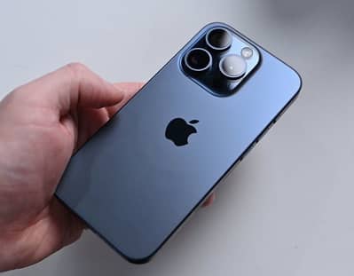 iPhone 15 Pro (Blue)– 256GB – PTA Approved (USA / Physical SIM)