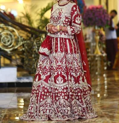 bridal dress barat lehanga