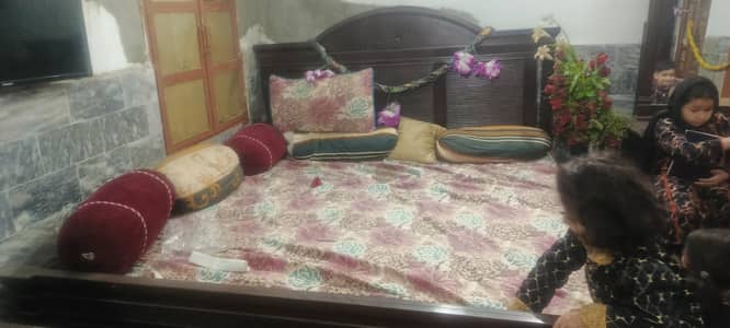 double bed. just like new bed not even used