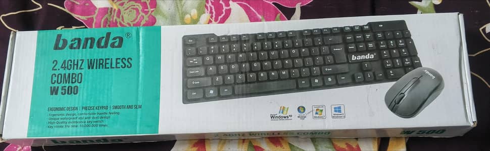 banda 2.4GHZ Wireless combo w 500  2.4GZ WIRELESS  COMBO  W 500 2