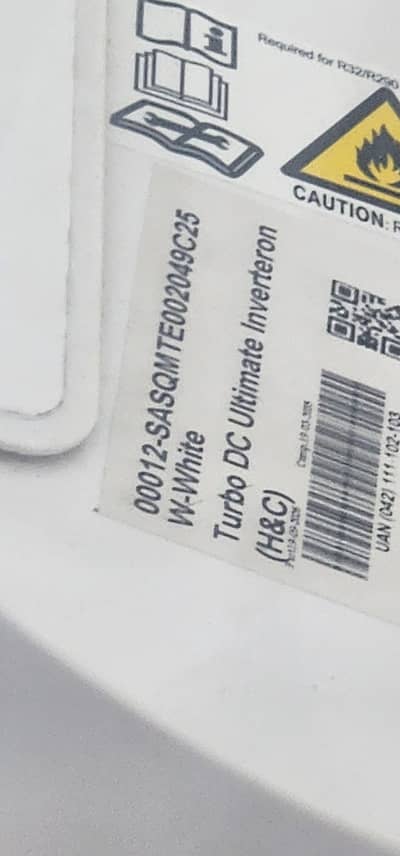 PEL Turbo DC Inverter AC Cool & Heat Function.