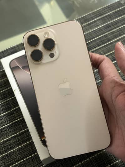 16 Pro Max Desert Titanium 256Gb