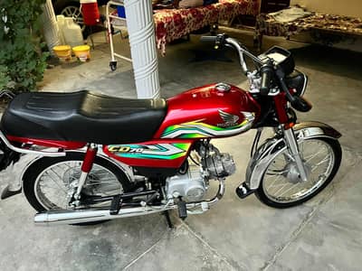 Honda CD 70 – Genuine Condition | Original Paint | Excellent Mileage