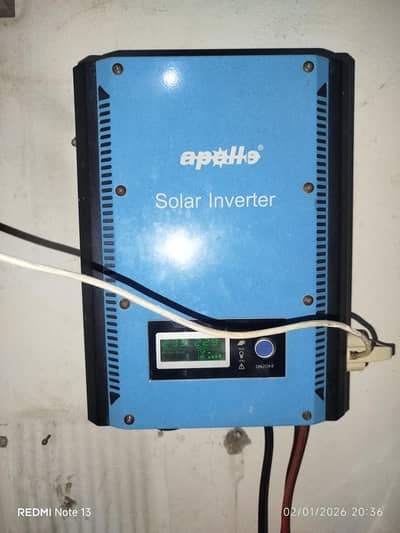 Apollo Old Model Solar Inverter/UPS  1500 /24V.