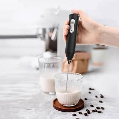 Electric Coffee & Egg Beater | USB Rechargeable