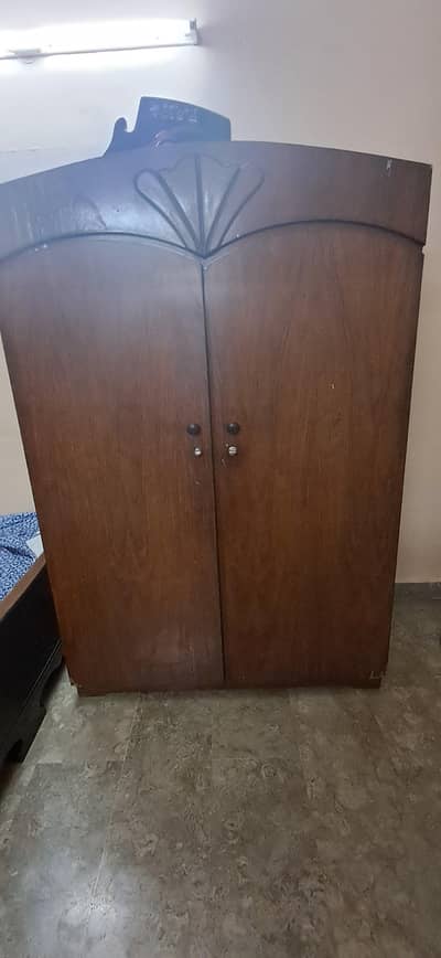 2 door wardrobe almirah almari cubbord
