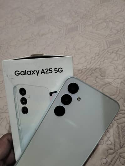 Samsung Galaxy a25 (8+8/256) white edition full box
