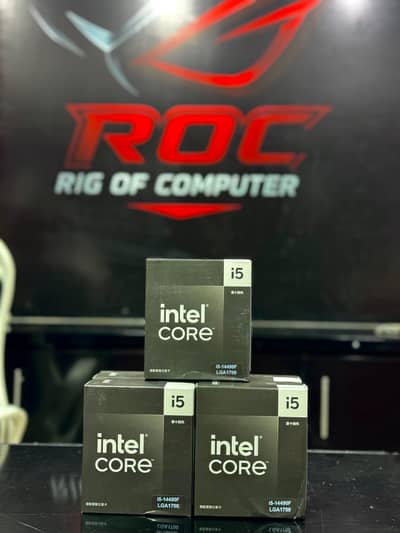 intel i5 14900f and i5 14400f new