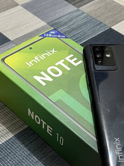 Infinix Note 10 with box