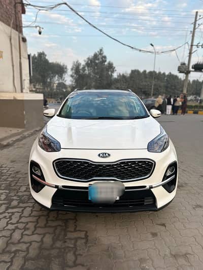 KIA sportage 2021 bumper to bumper genuine paint