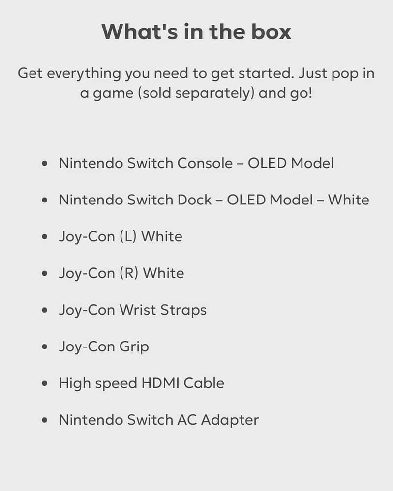 Nintendo Switch OLED 9