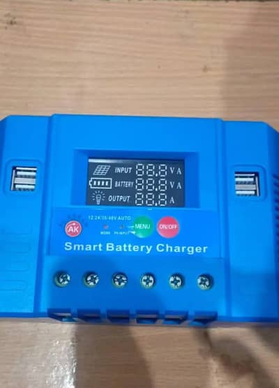 60A smartl sollar charger controller 12/25/36/48v auto | dual  usb por
