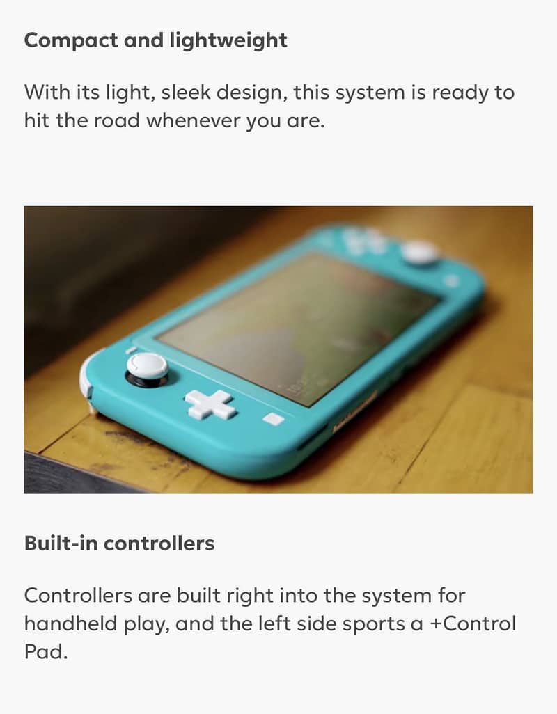 Nintendo Switch Lite 7