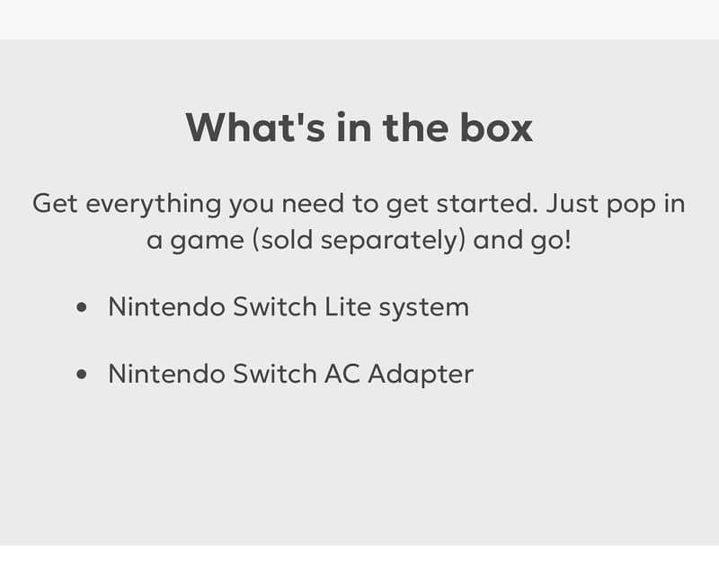 Nintendo Switch Lite 8