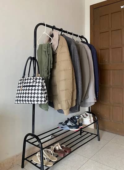 Cloth stand and shoe rack