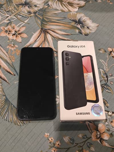 Samsung A14 with box