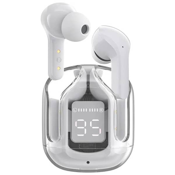 New Transparent Earbuds White Air 31 airpods - For All Mobiles