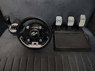 Thrustmaster T-GT Gran Turismo wheel with Pedals and TH8A Shifter