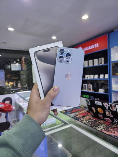 iphone 15 Pro max PTA Approved HK Dual Physical With Box