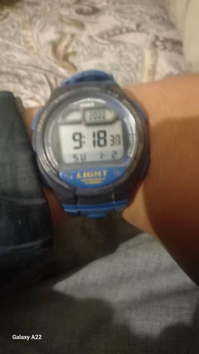 casio numbering watch