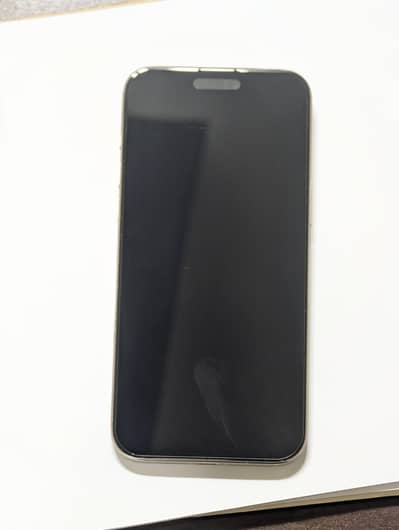 Iphone 15 pro Max Natural Titanium Official PTA