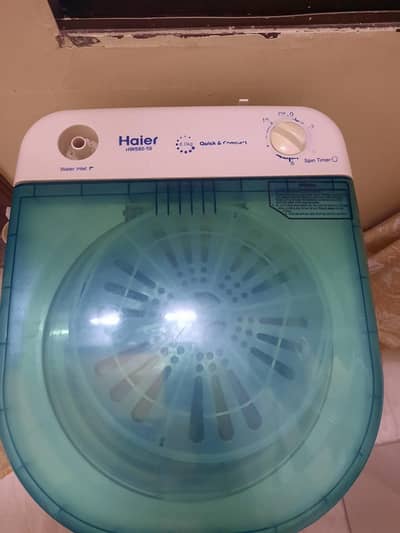 haier spin dryer condition 10 /9