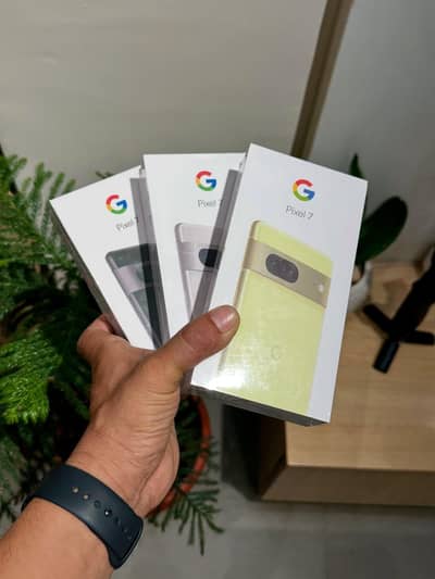 Google Pixel 7 Boxpack + Paper-Kits Dual sim Official PTA USA imported