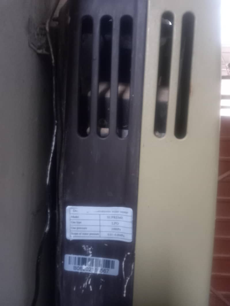 گیزر بالکل اوکے ہے چند یوم استعمال ہوا 1