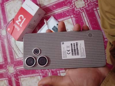 redmi 13 ram rom 8/128 11 months warranty contact no 03425468590