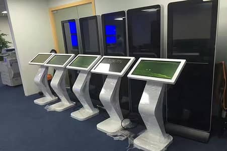 Digital Advertising screen-floor standee Kiosk-Interactive led-Signag