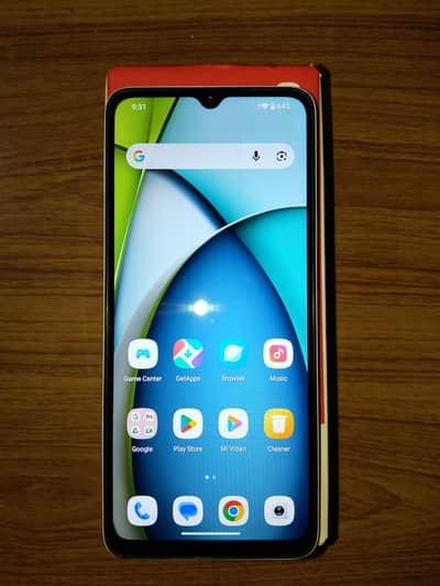 Redmi A3x just open box 10 by 10   3/64 with box charger