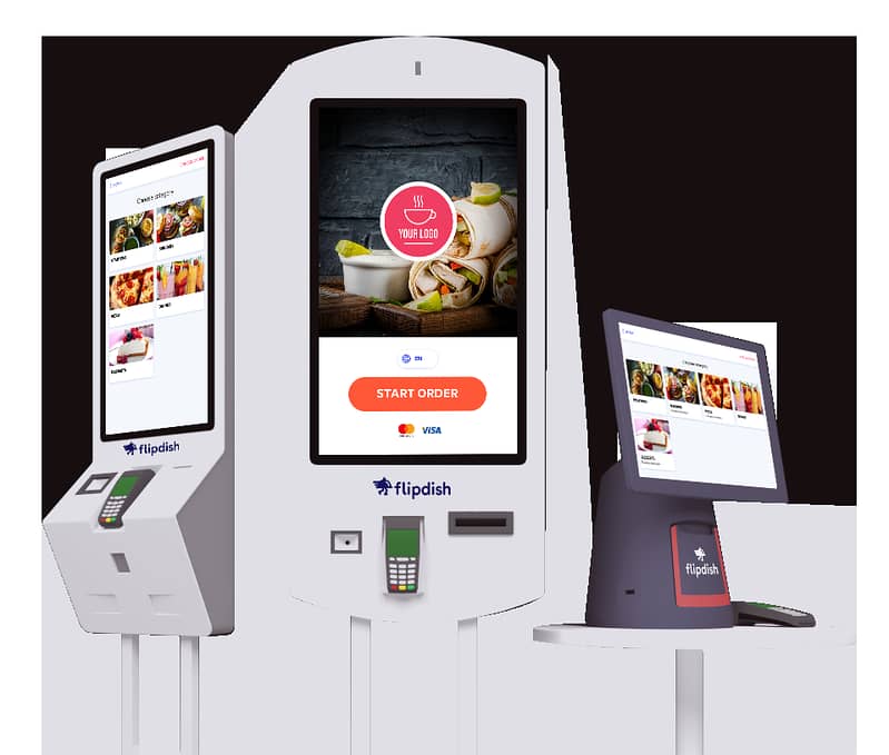 Digital Self order touch Display-Kiosk floor standee-Video wall Screen ...
