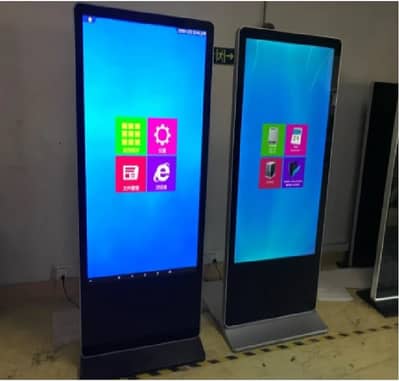 Digital Self order touch Display-Kiosk floor standee-Video wall Screen