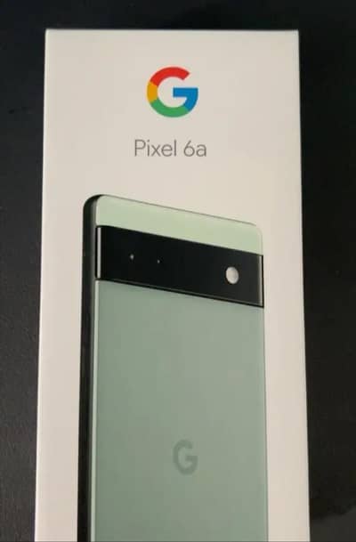 Google pixel 6a (dual sim) pta approved with box accessories