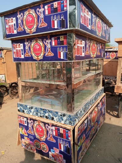 New Dubble cabin thela cart kiyous