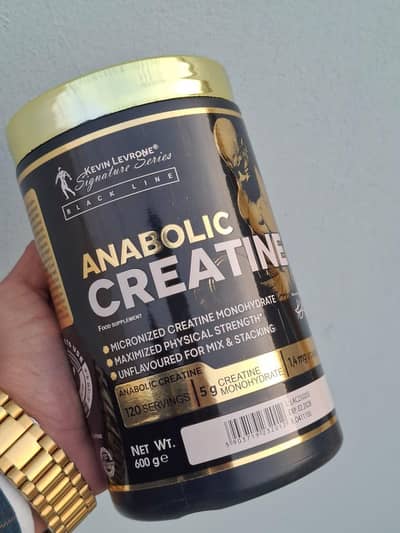Gold and Anbolic creatine