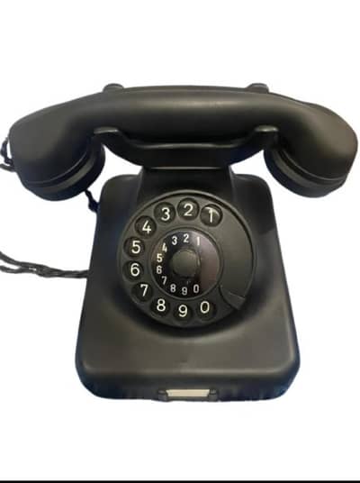Antique classic vintage rotary Telephone Set