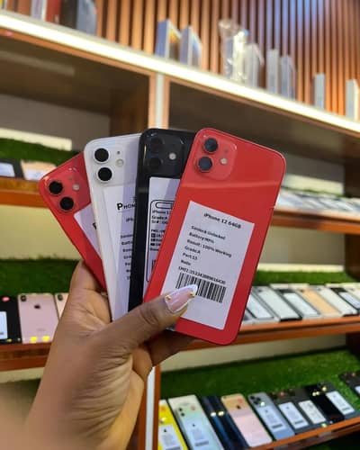 iphone 12 64GB Non-PTA JV 10/10 Brand New Waterpack Stock