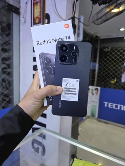 Xiaomi Redmi Note 14 8GB/256GB With Box Accessories Under Warranty
