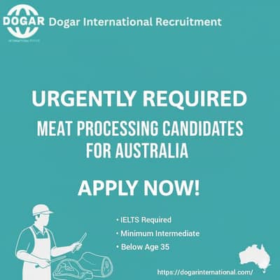 Skill Visa For Australia For Meat Processing