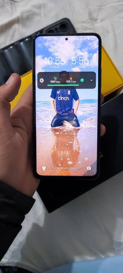 Xiaomi Poco f3  8/256 pta approved with box and charger