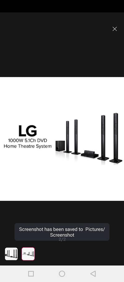 LG lhd 657 home theater
