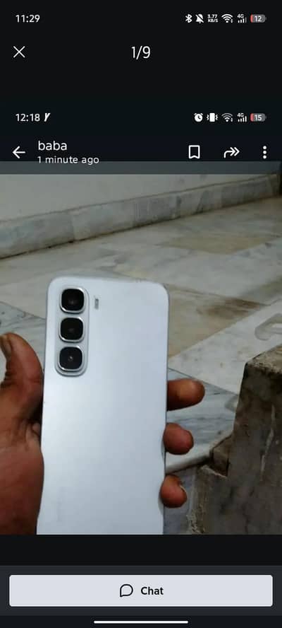 infinix hot 60i with box brand new 10by10 just box open with warranty