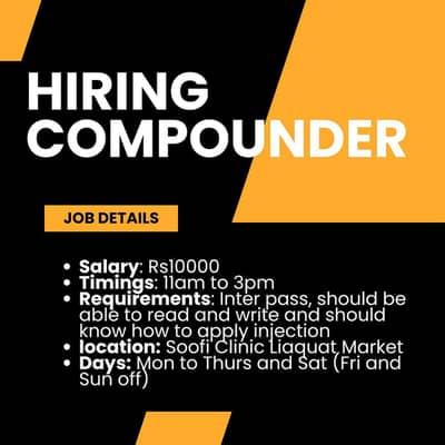 Compounder Needed