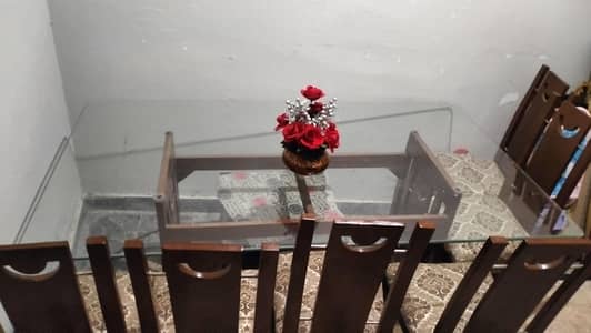 dinning table with 6 chair